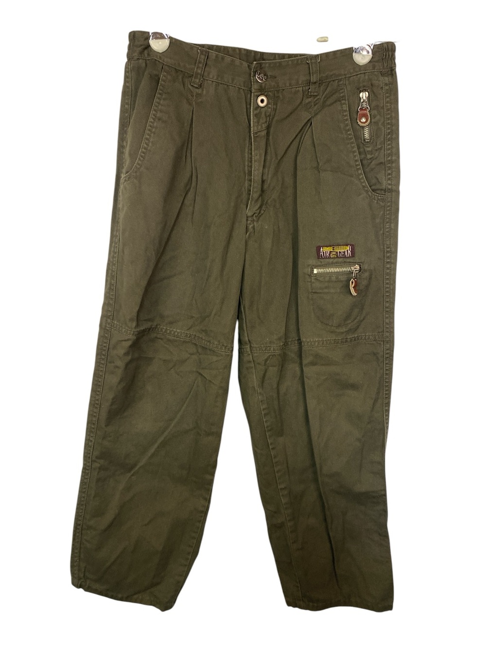 Lee Air Gear Olive Green Utility Pants Women’s Size 29M